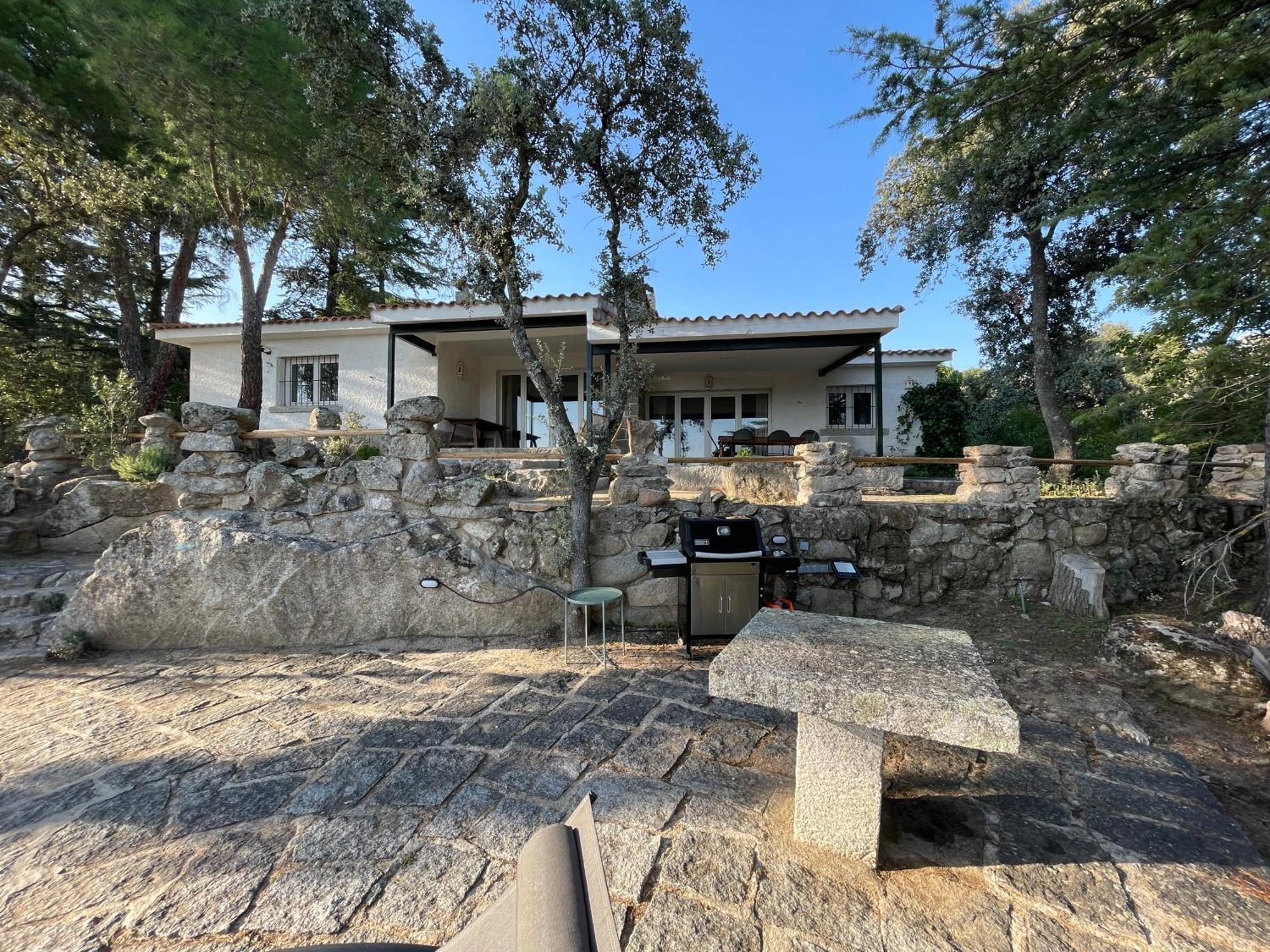 Chalet Con Piscina En Torrelodones Exterior foto